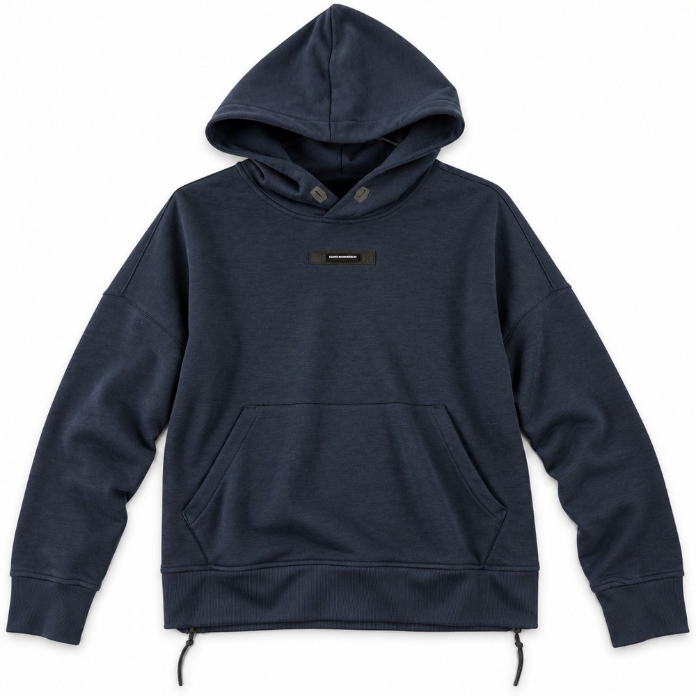 On Clouds Hoodie Womens Size M Navy Blue Swiss Engineering Side Zips Pullover